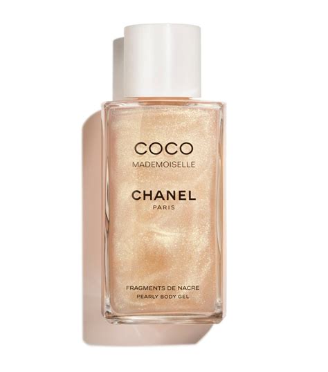 chanel coco mademoiselle pearly body gel review